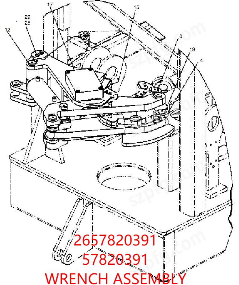 57820391 WRENCH ASSEMBLY